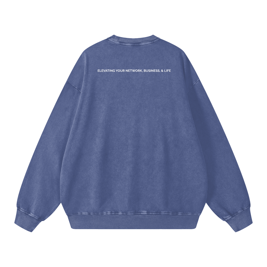 Snow Washed Oversized Sweatshirt